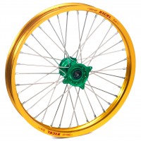Haan Wheels, Komplett Hjul, 1,40, 19", FRAM, GULD GRÖN