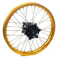 Haan Wheels, Komplett Hjul, 1,85, 19", BAK, GULD SVART