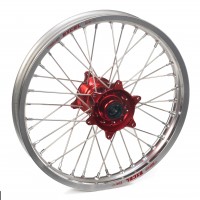 Haan Wheels, Komplett Hjul, 2,15, 19", BAK, SILVER RÖD