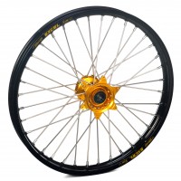 Haan Wheels, Komplett Hjul, 1,60, 21", FRAM, SVART GULD